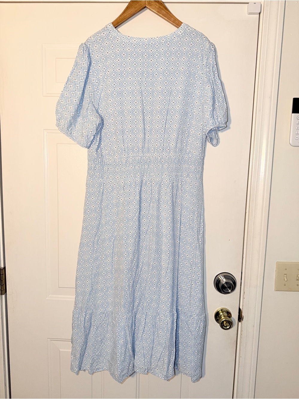 Ann Taylor Light Blue Midi Dress - XL - Picture 7 of 7